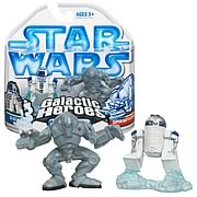 Star Wars Galactic Heroes R2-D2 and Super Battle Droid, NM